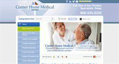 Desktop Screenshot of cornermedical.com